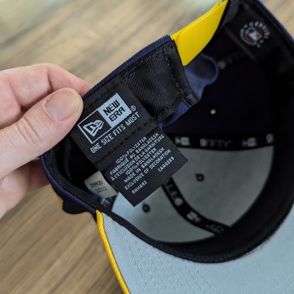 Milwaukee Brewers Snapback MLB hat. Adjustable. Brewers Snapback hat. - Picture 7 of 8